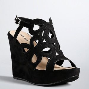 Torrid Scallop Platform Wedges